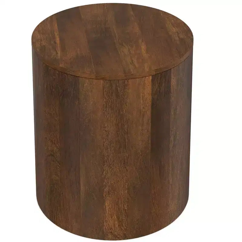 Table d'appoint contemporaine en manguier massif de 50,8 cm de large Hillmount