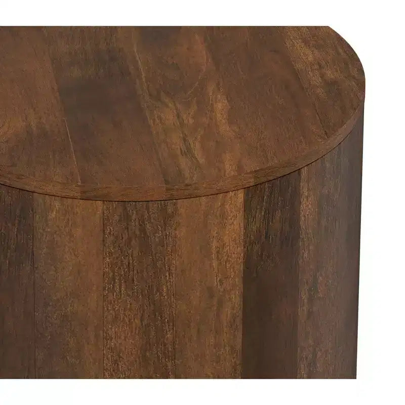 Table d'appoint contemporaine en manguier massif de 50,8 cm de large Hillmount