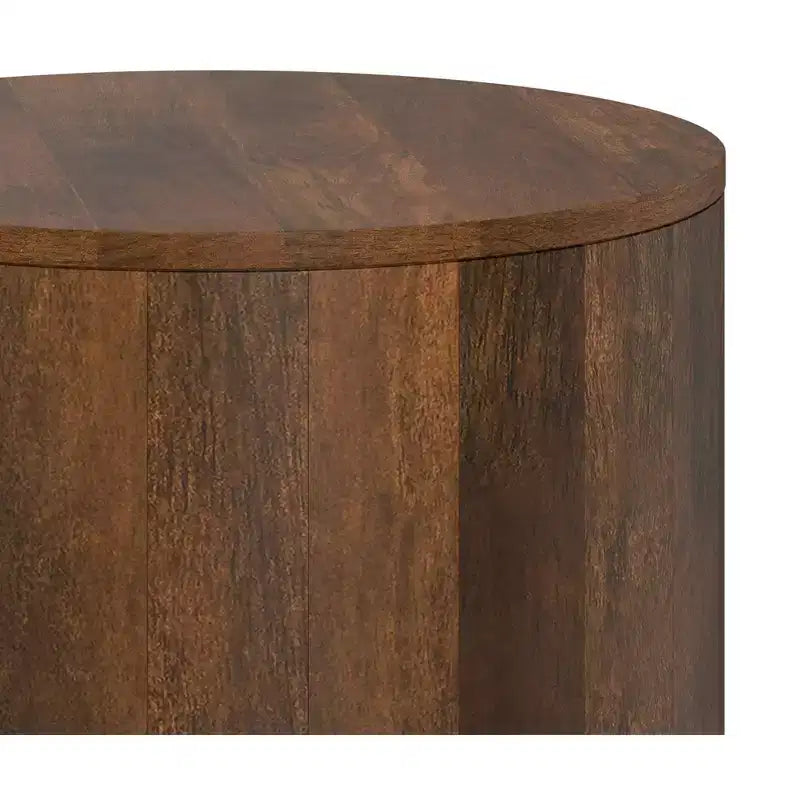 Table d'appoint contemporaine en manguier massif de 50,8 cm de large Hillmount