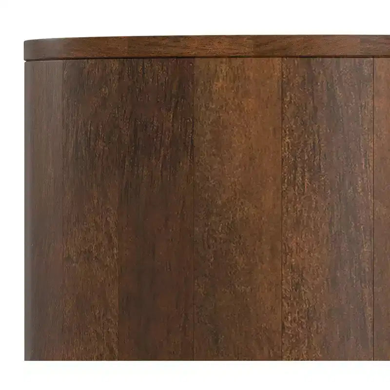 Table d'appoint contemporaine en manguier massif de 50,8 cm de large Hillmount