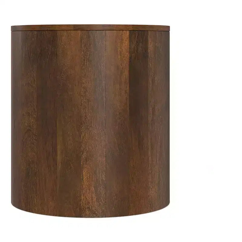 Table d'appoint contemporaine en manguier massif de 50,8 cm de large Hillmount