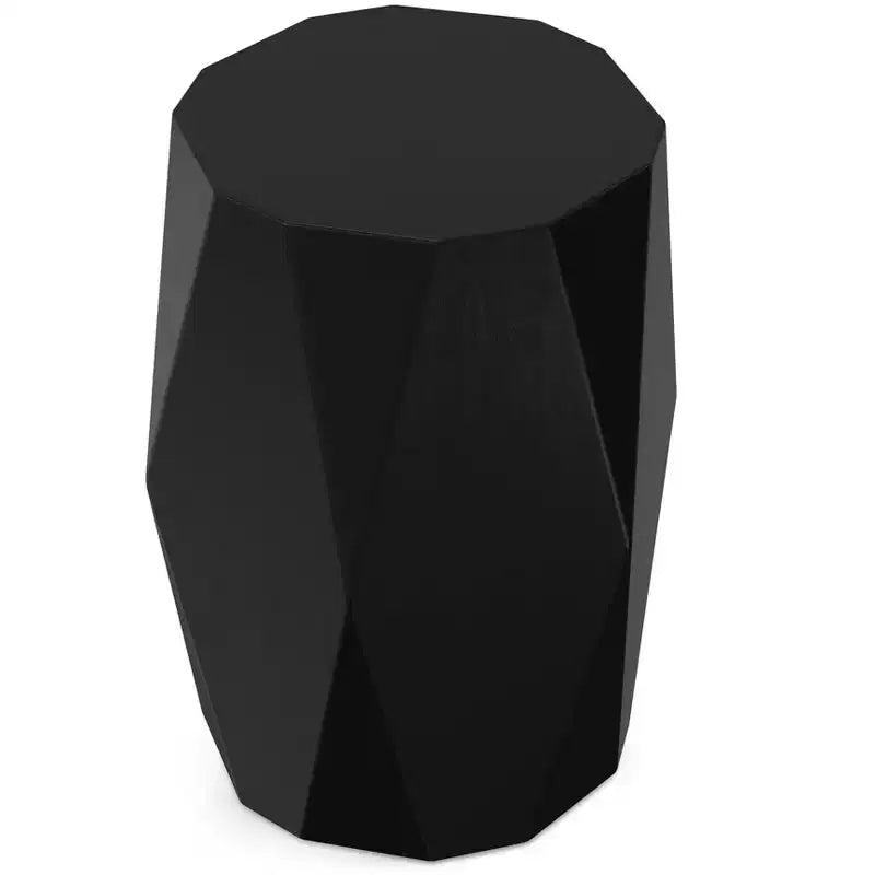 Table d'appoint contemporaine Saber en manguier massif de 38 cm de large, assemblée