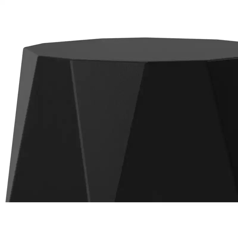 Table d'appoint contemporaine Saber en manguier massif de 38 cm de large, assemblée