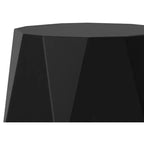 Table d'appoint contemporaine Saber en manguier massif de 38 cm de large, assemblée