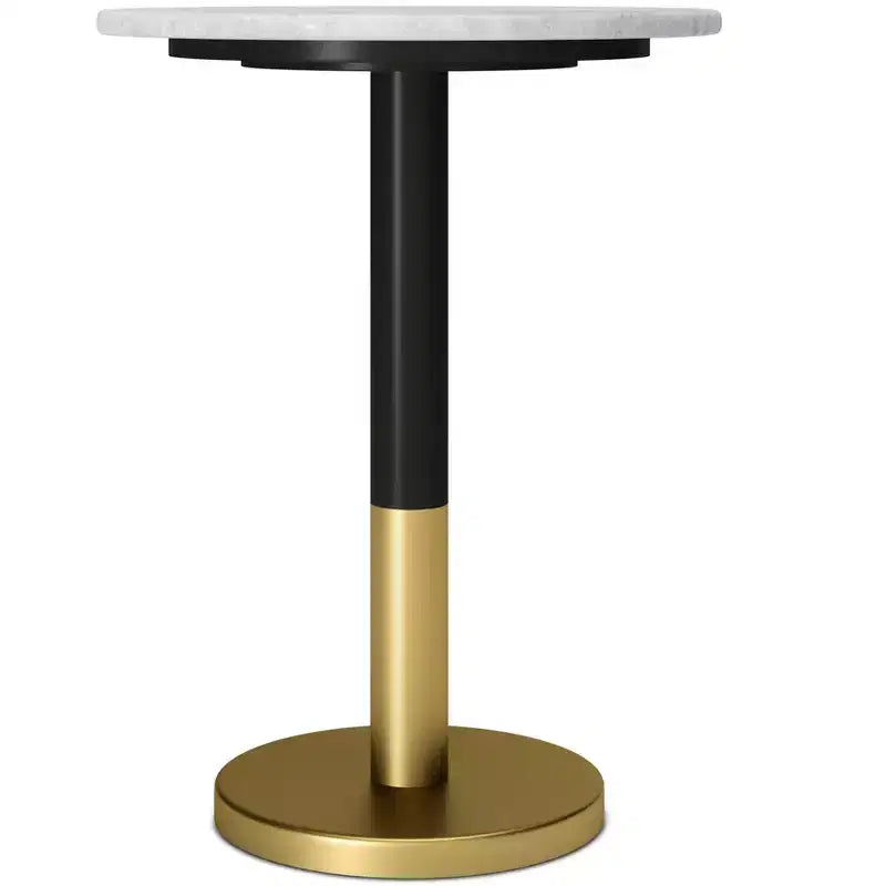 Table d'appoint moderne Ryan de 16 pouces de large