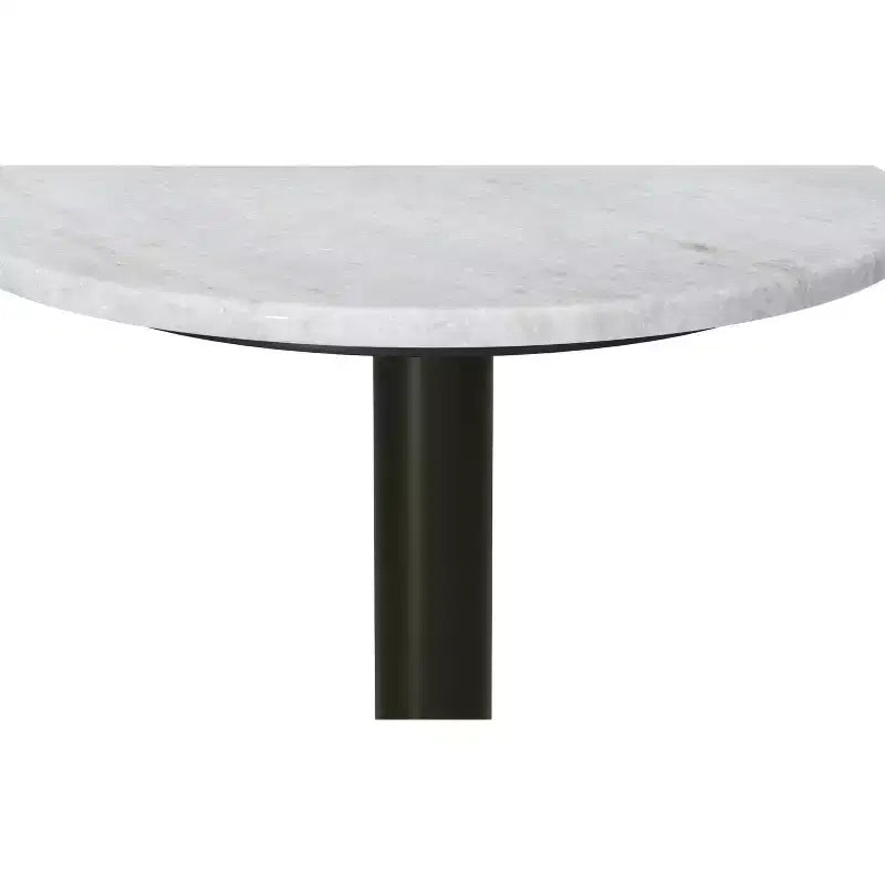 Table d'appoint moderne Ryan de 16 pouces de large