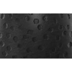Table d'appoint contemporaine moderne ronde Theobald de 16 pouces de large, en noir