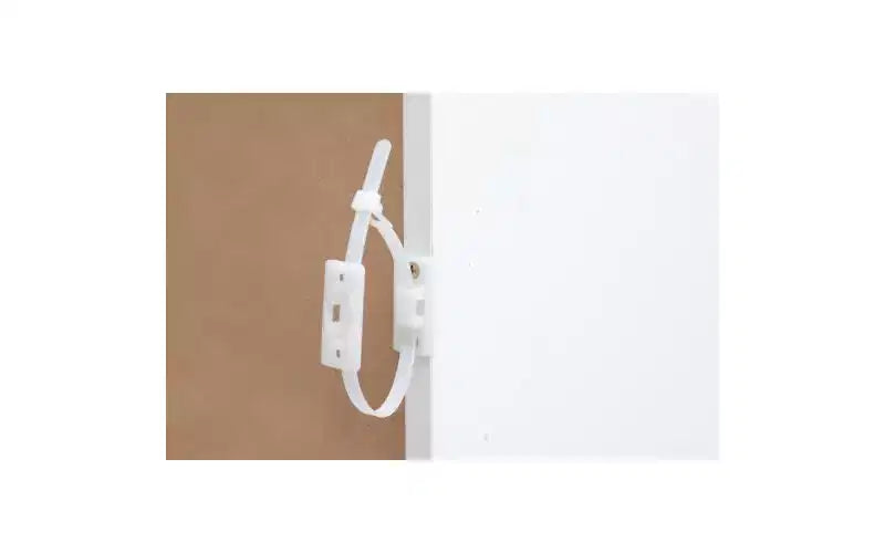JVNOXK Commode moderne à cinq tiroirs de 76 cm avec poignées, meuble de rangement avec roulettes multidirectionnelles, convient aux chambres et aux salons, blanc