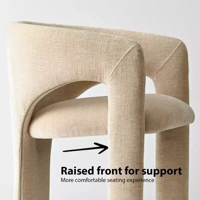 Ensemble table à manger ronde avec 2 fauteuils en chenille, table piédestal moderne et chaises rembourrées avec dossier et accoudoirs complets - Panipeachy