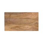 Table d'appoint flottante en bois Kate and Laurel Reid avec rangement ouvert, 18x10x9, Naturel
