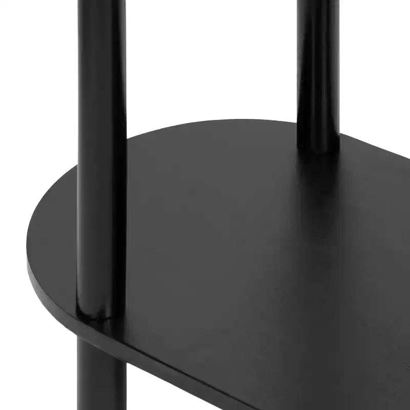 Console Koji Capsule Kate and Laurel, 36x14x30, Noir
