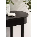 Console Koji Capsule Kate and Laurel, 36x14x30, Noir