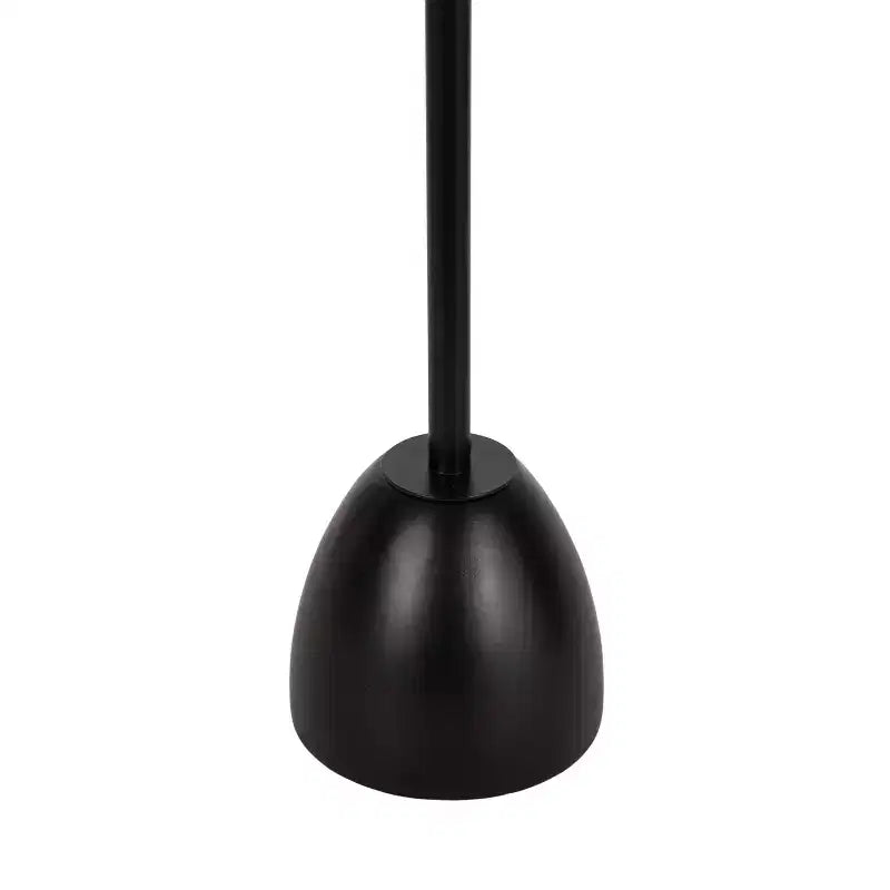 Table d'appoint festonnée Kate and Laurel Acari, 10x22, noire