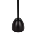 Table d'appoint festonnée Kate and Laurel Acari, 10x22, noire