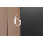 Étagère de rangement à 5 niveaux - Bibliothèque ouverte à 5 étagères avec kit de sécurité anti-basculement pour salon, bureau à domicile et chambre à coucher