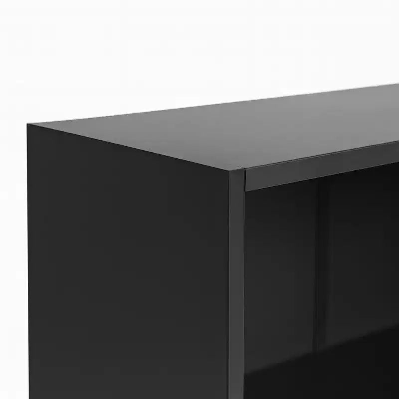Étagère de rangement à 5 niveaux - Bibliothèque ouverte à 5 étagères avec kit de sécurité anti-basculement pour salon, bureau à domicile et chambre à coucher