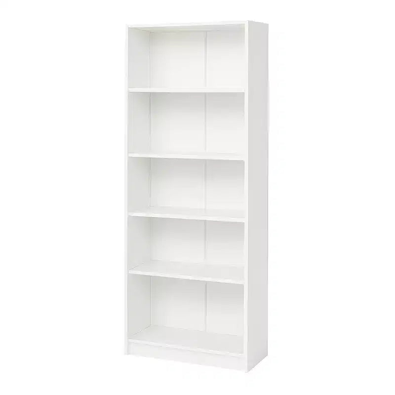 Étagère de rangement à 5 niveaux - Bibliothèque ouverte à 5 étagères avec kit de sécurité anti-basculement pour salon, bureau à domicile et chambre à coucher