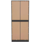 Étagère de rangement à 5 niveaux - Bibliothèque ouverte à 5 étagères avec kit de sécurité anti-basculement pour salon, bureau à domicile et chambre à coucher