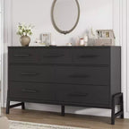 7-Drawer Freestanding Wooden Chest of Drawers, Storage Dresser Cabinet for Bedroom, Living Room & Entryway
