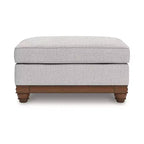 Ottoman Signature Design by Ashley Meadowview, revêtement en polyester texturé, couleur sable
