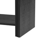 Meuble console moderne 60" avec rangement, table d'entrée avec coins arrondis pour couloir ou salon - Panipeachy