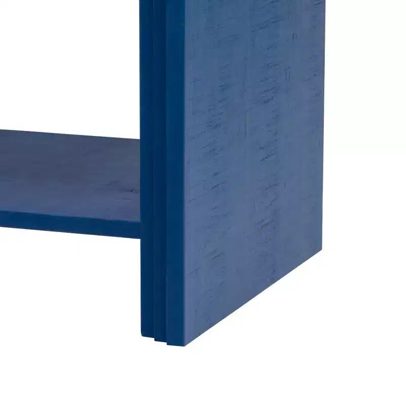 Meuble console moderne 60" avec rangement, table d'entrée avec coins arrondis pour couloir ou salon - Panipeachy