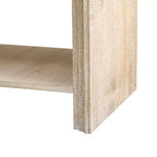 Meuble console moderne 60" avec rangement, table d'entrée avec coins arrondis pour couloir ou salon - Panipeachy