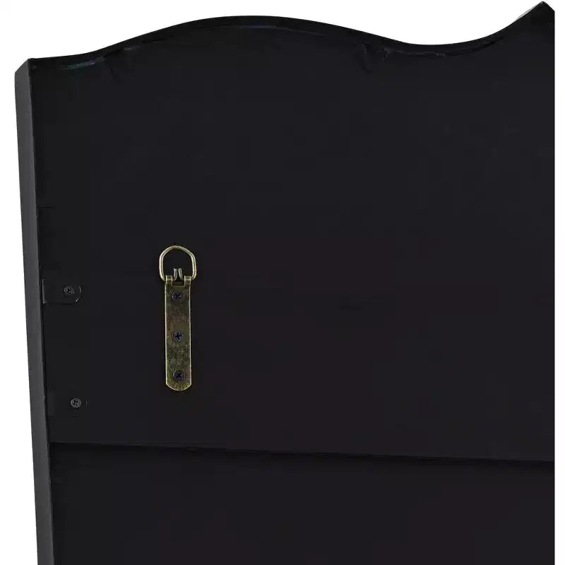 Miroirs incurvés Uttermost Gaylia Noir satiné 27 x 36 3/4 - Lot de 2