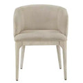 Audrey Heathered Dining Chair - White/Beige - iNSPIREQ