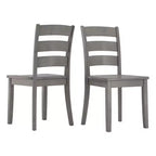Chaises de salle à manger en bois à barreaux Lexington (lot de 2) - iNSPIREQ
