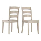Chaises de salle à manger en bois à barreaux Lexington (lot de 2) - iNSPIREQ