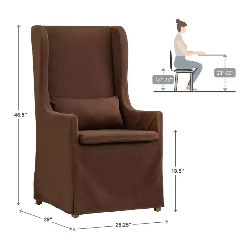 Chaise Parson à Oreilles Déhoussable Walton Park - iNSPIREQ