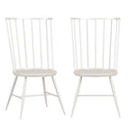 Chaises de salle à manger classiques Windsor Norfolk à dossier haut (lot de 2) - iNSPIREQ