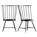 Norfolk High Back Windsor Classic Dining Chairs (Set of 2) - iNSPIREQ