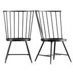 Norfolk High Back Windsor Classic Dining Chairs (Set of 2) - iNSPIREQ