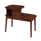 HomeStock Table d'appoint rectangulaire en bois 1 pièce