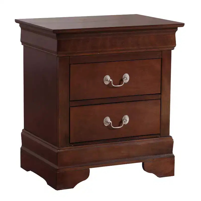 Table de Chevet Rectangle en Bois HomeStock pour Salon et Chambre