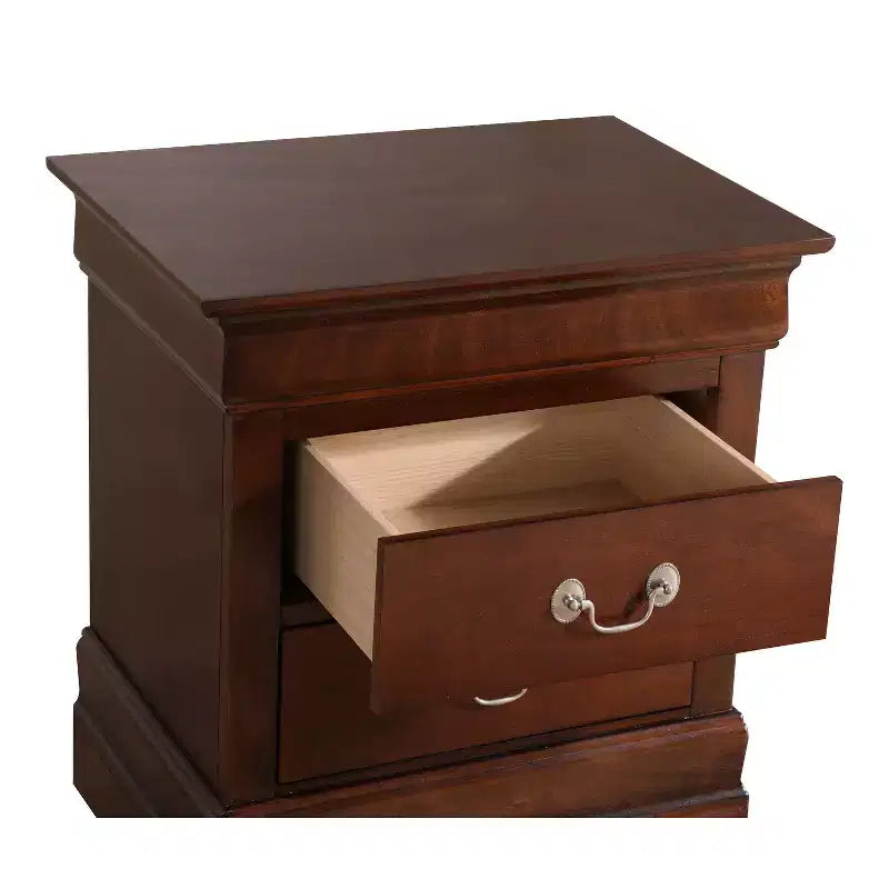 Table de Chevet Rectangle en Bois HomeStock pour Salon et Chambre