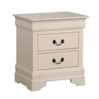 Table de Chevet Rectangle en Bois HomeStock pour Salon et Chambre