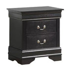 Table de Chevet Rectangle en Bois HomeStock pour Salon et Chambre