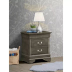 Table de Chevet Rectangle en Bois HomeStock pour Salon et Chambre