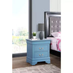 Table de Chevet Rectangle en Bois HomeStock pour Salon et Chambre
