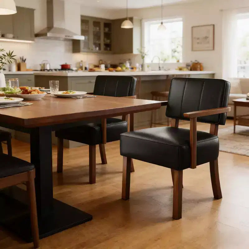 Fauteuil d'appoint moderne avec cadre en bois pour salon, chambre et salle à manger