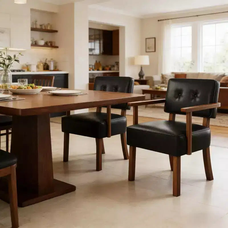 Fauteuil d'appoint moderne avec cadre en bois pour salon, chambre et salle à manger
