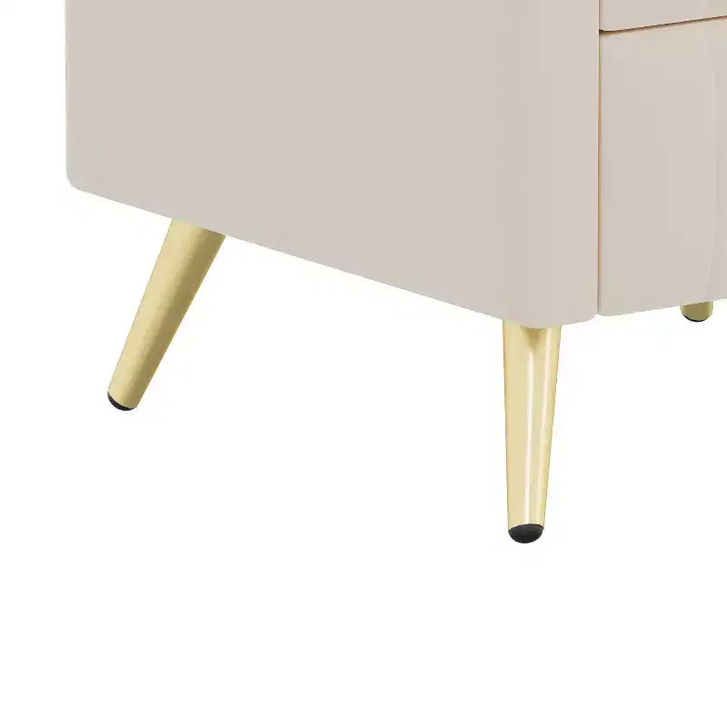 Table de chevet moderne, meuble à 3 tiroirs (N733P208520A)