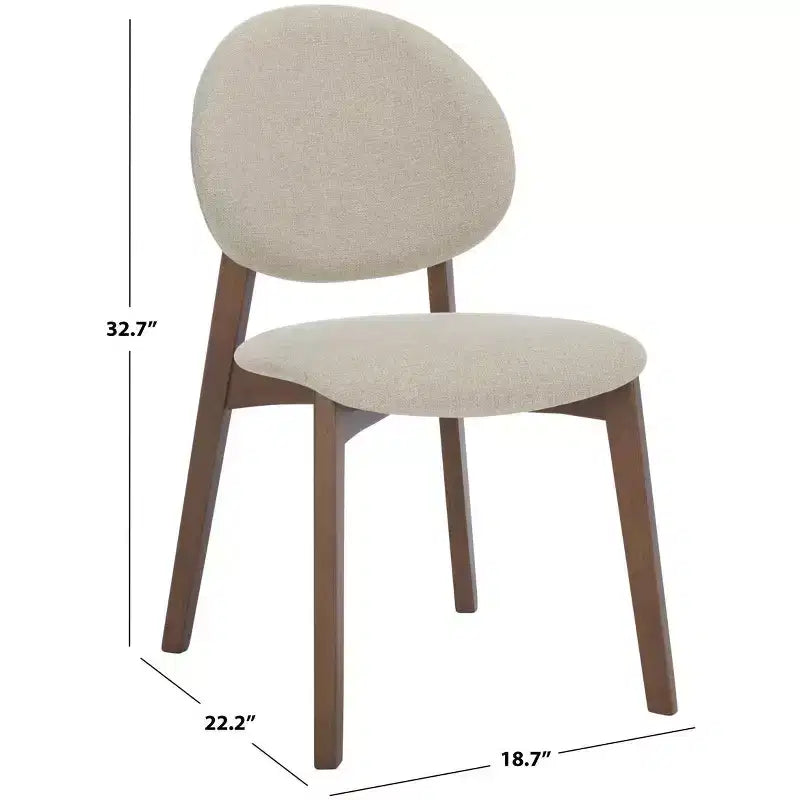 Chaise de salle à manger Kayleen Wood (lot de 2) - SFV6712 - Safavieh Couture