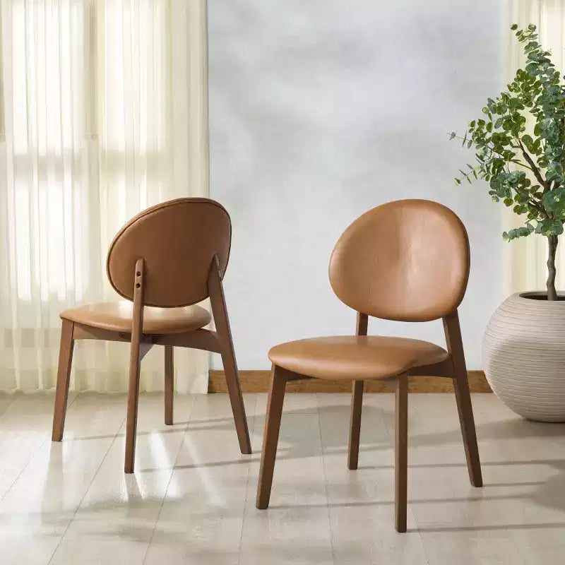 Chaise de salle à manger Kayleen Wood (lot de 2) - SFV6712 - Safavieh Couture