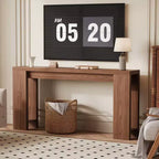 COZONY 70.9 Table Console Étroite de Ferme, Table de Canapé Rustique en Bois pour Entrée ou Salon