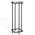 Table d'appoint en verre coulé Giabelle - SFV7905 - Noir/Transparent - Safavieh Couture