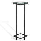 Table d'appoint en verre coulé Giabelle - SFV7905 - Noir/Transparent - Safavieh Couture